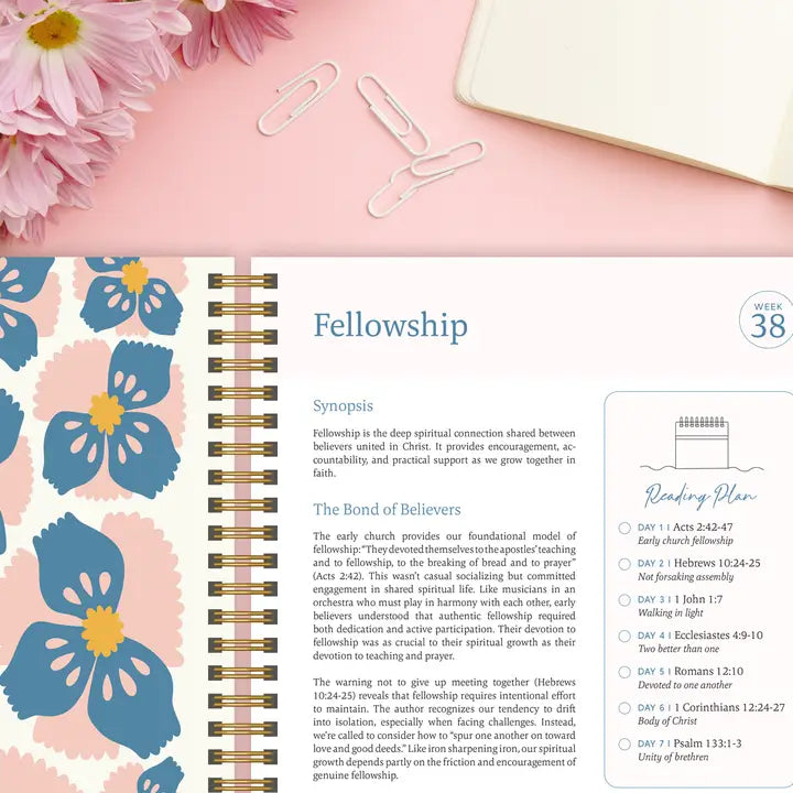 The Bible In A Year - Bible Study Journal